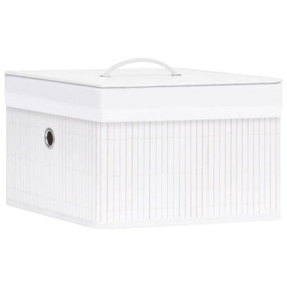 Bamboo Storage Boxes 4 Pcs