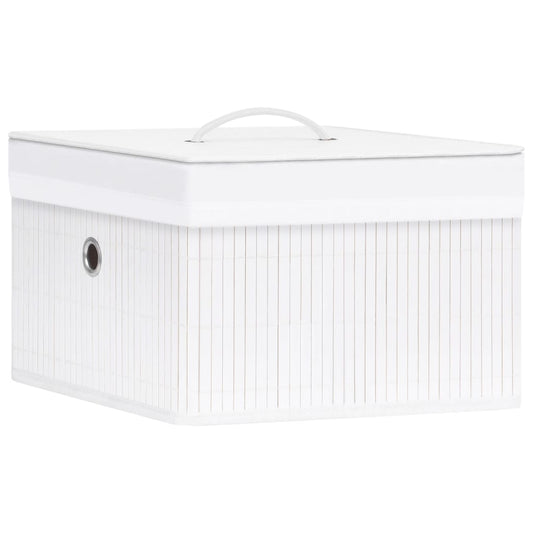 Bamboo Storage Boxes 4 Pcs