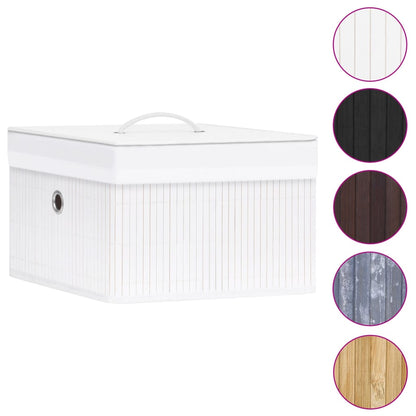 Bamboo Storage Boxes 4 Pcs