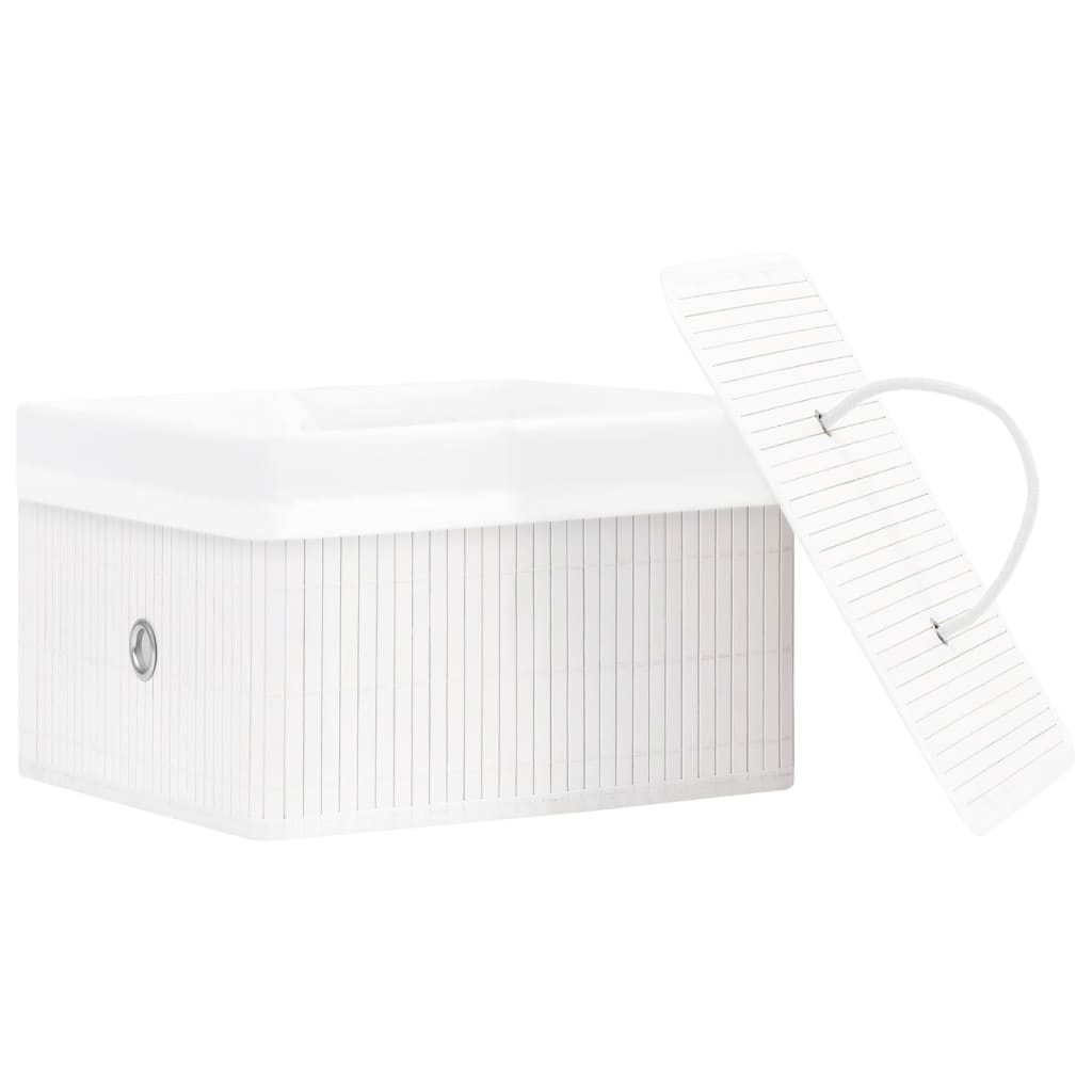 Bamboo Storage Boxes 4 Pcs