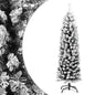 Slim Artificial Pre-Lit Christmas Tree With Ball Set