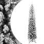 Slim Artificial Pre-Lit Christmas Tree With Ball Set