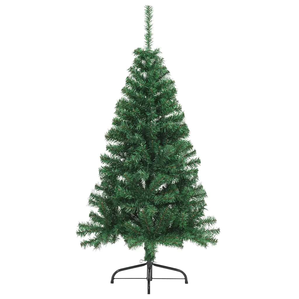Artificial Half Christmas Tree With Stand 150 Cm Pvc