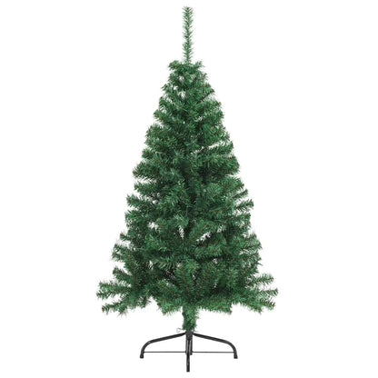 Artificial Half Christmas Tree With Stand 150 Cm Pvc