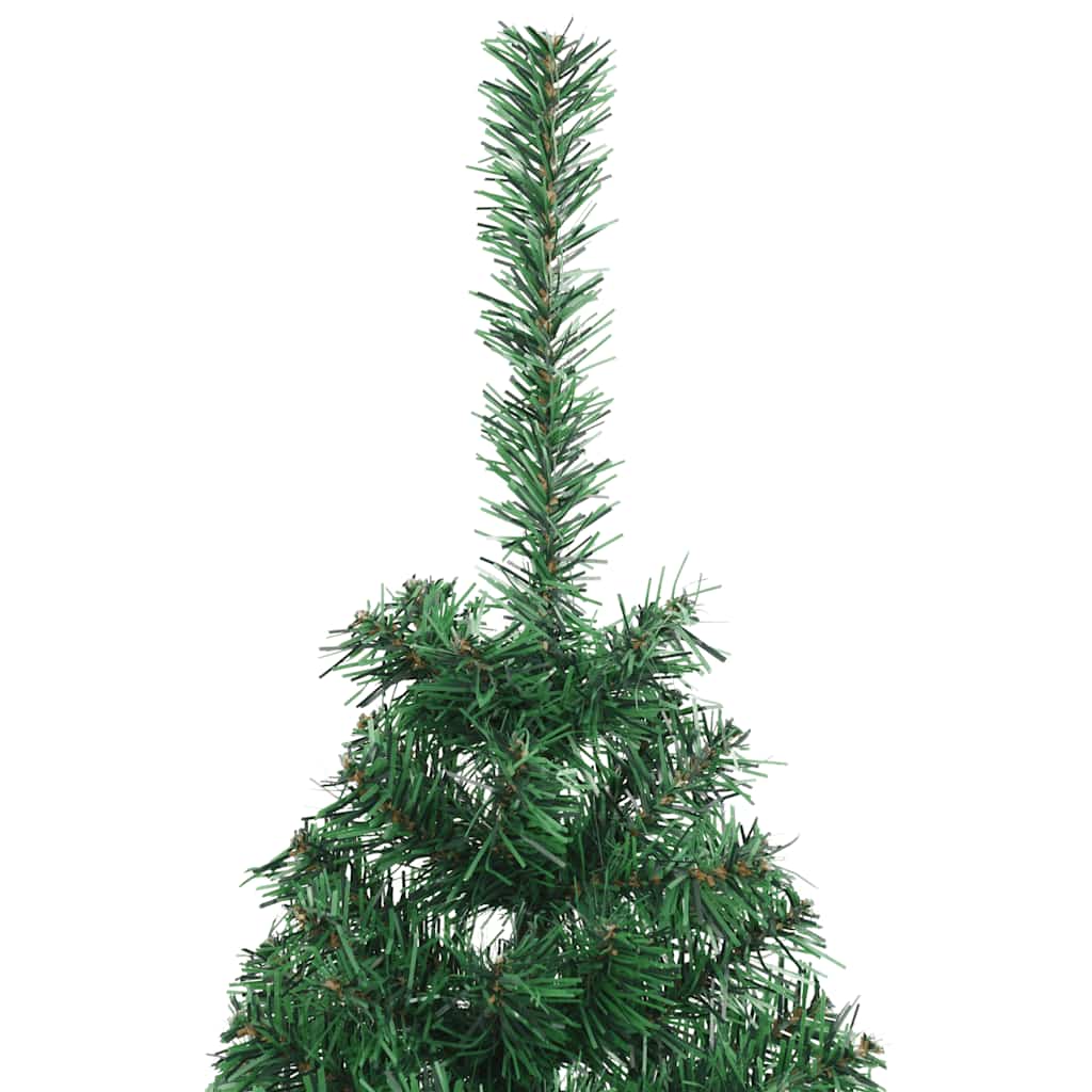 Artificial Half Christmas Tree With Stand 150 Cm Pvc