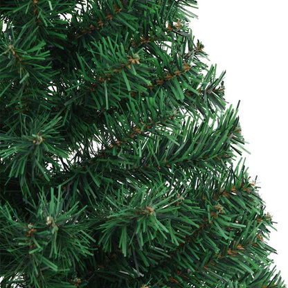 Artificial Half Christmas Tree With Stand 150 Cm Pvc