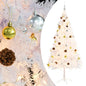 Artificial Pre-Lit Christmas Tree With Baubles 150 Cm