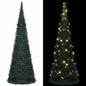 Pop-Up String Artificial Pre-Lit Christmas Tree Green 150 Cm
