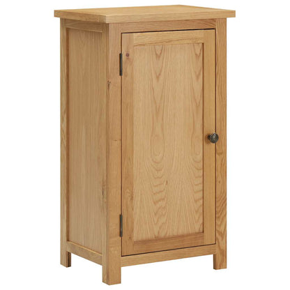 Cupboard 45X32X85 Cm Solid Oak Wood