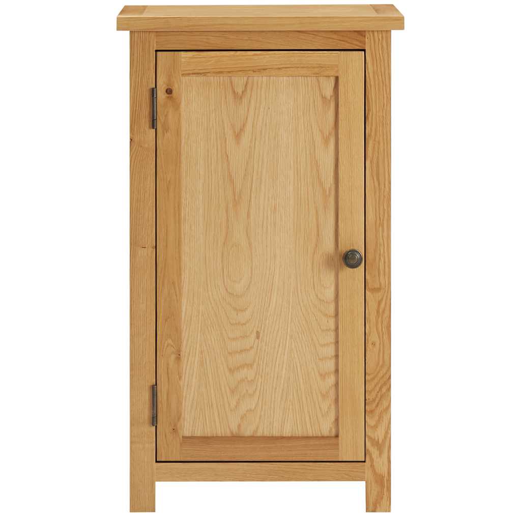 Cupboard 45X32X85 Cm Solid Oak Wood