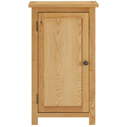 Cupboard 45X32X85 Cm Solid Oak Wood