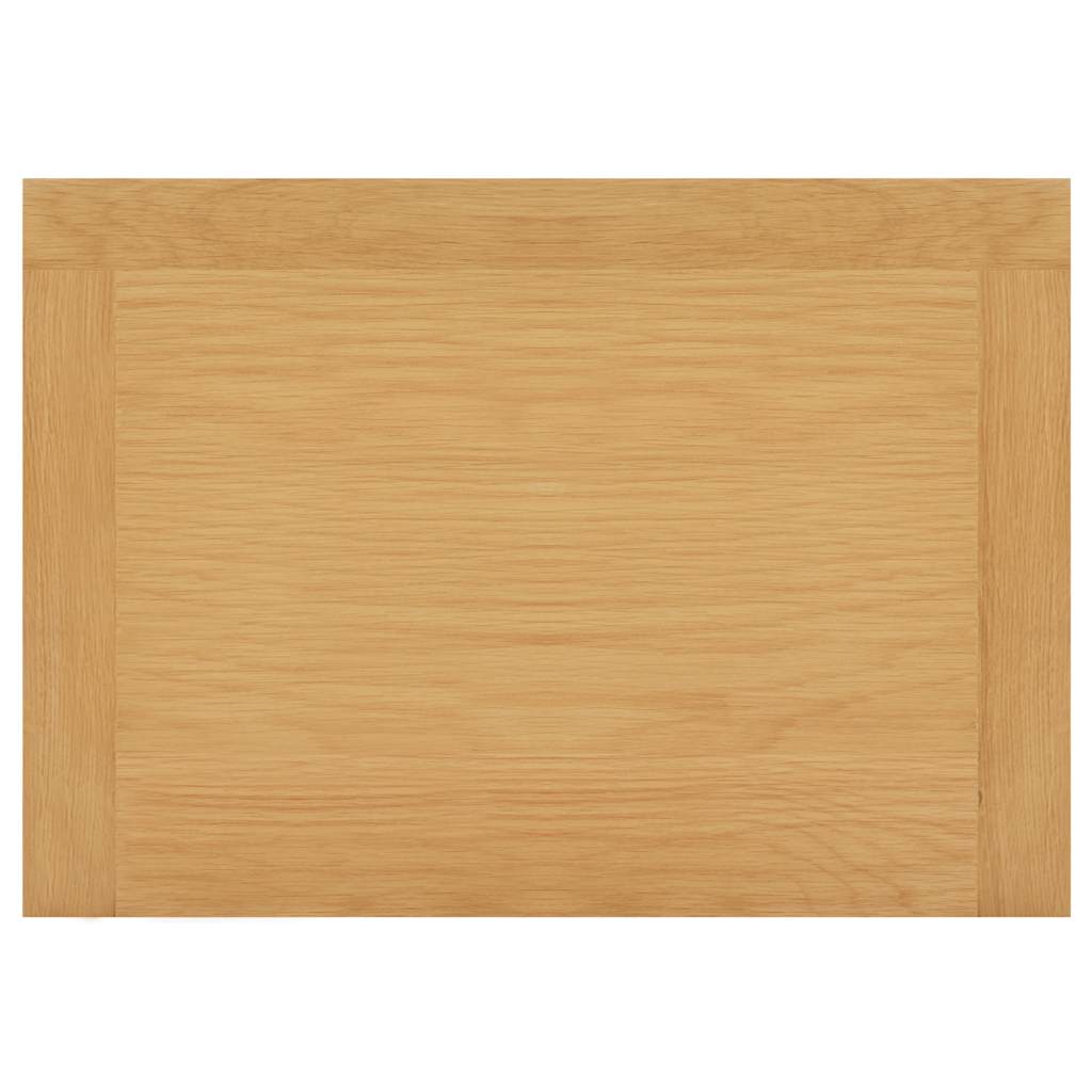 Cupboard 45X32X85 Cm Solid Oak Wood