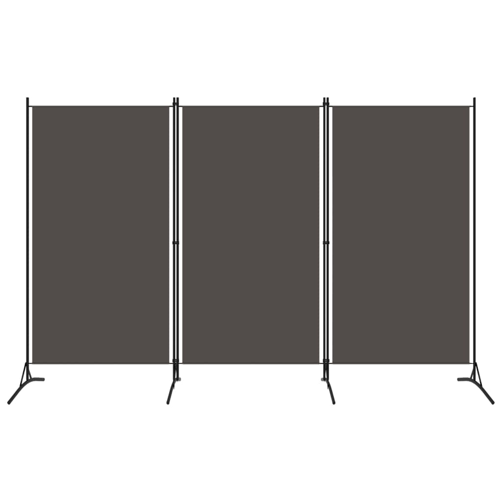 3-Panel Room Divider Fabric