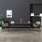 Swivel Dining Chair Faux Leather