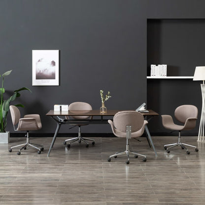 Swivel Dining Chair Faux Leather