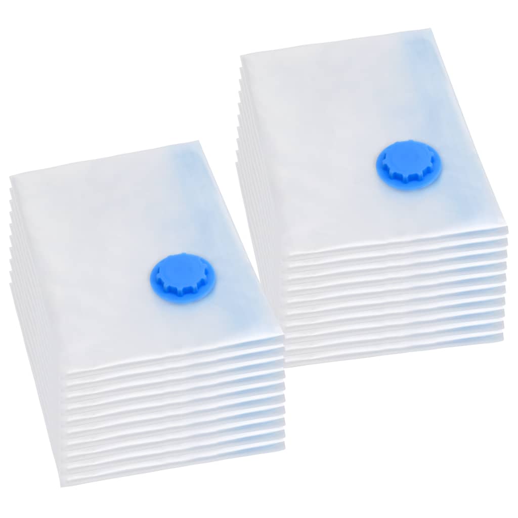 Vacuum Travel Storage Bags Clothing Bags 3 Sizes 20 Pcs