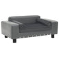 Dog Sofa 81X43X31 Cm Plush And Faux Leather