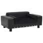 Dog Sofa 81X43X31 Cm Plush And Faux Leather