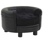 Dog Sofa 48X48X32 Cm Plush And Faux Leather