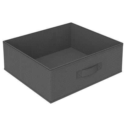 Storage Rack With 4 Fabric Baskets Steel