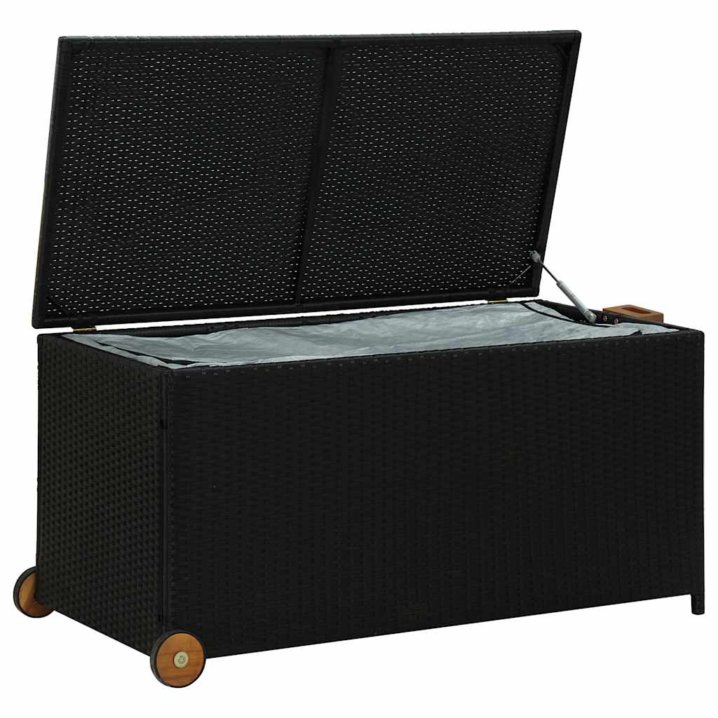 Garden Storage Box 120X65X61 Cm Poly Rattan