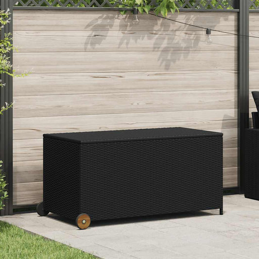 Garden Storage Box 120X65X61 Cm Poly Rattan