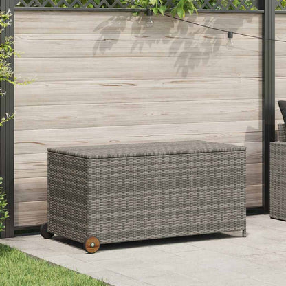 Garden Storage Box 120X65X61 Cm Poly Rattan