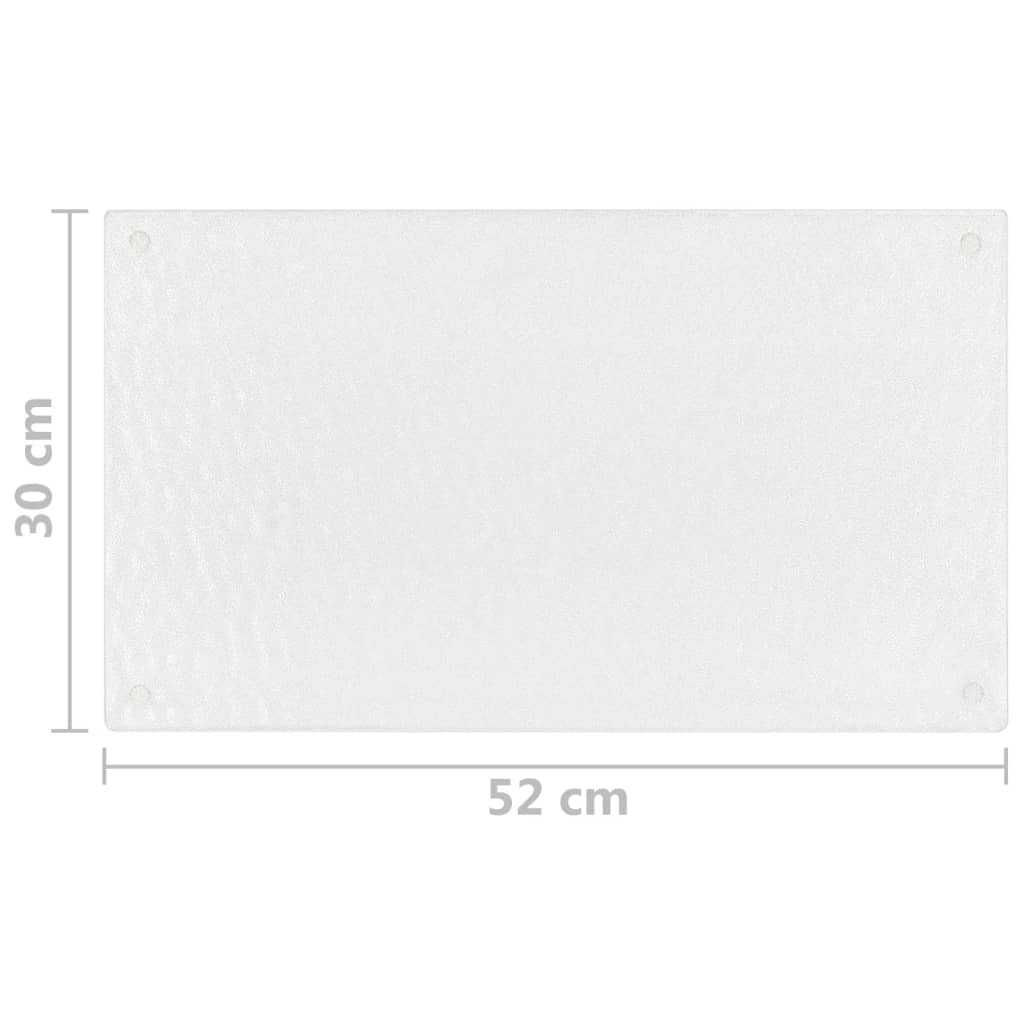 Chopping Boards 2 Pcs Bubbles Pattern Tempered Glass