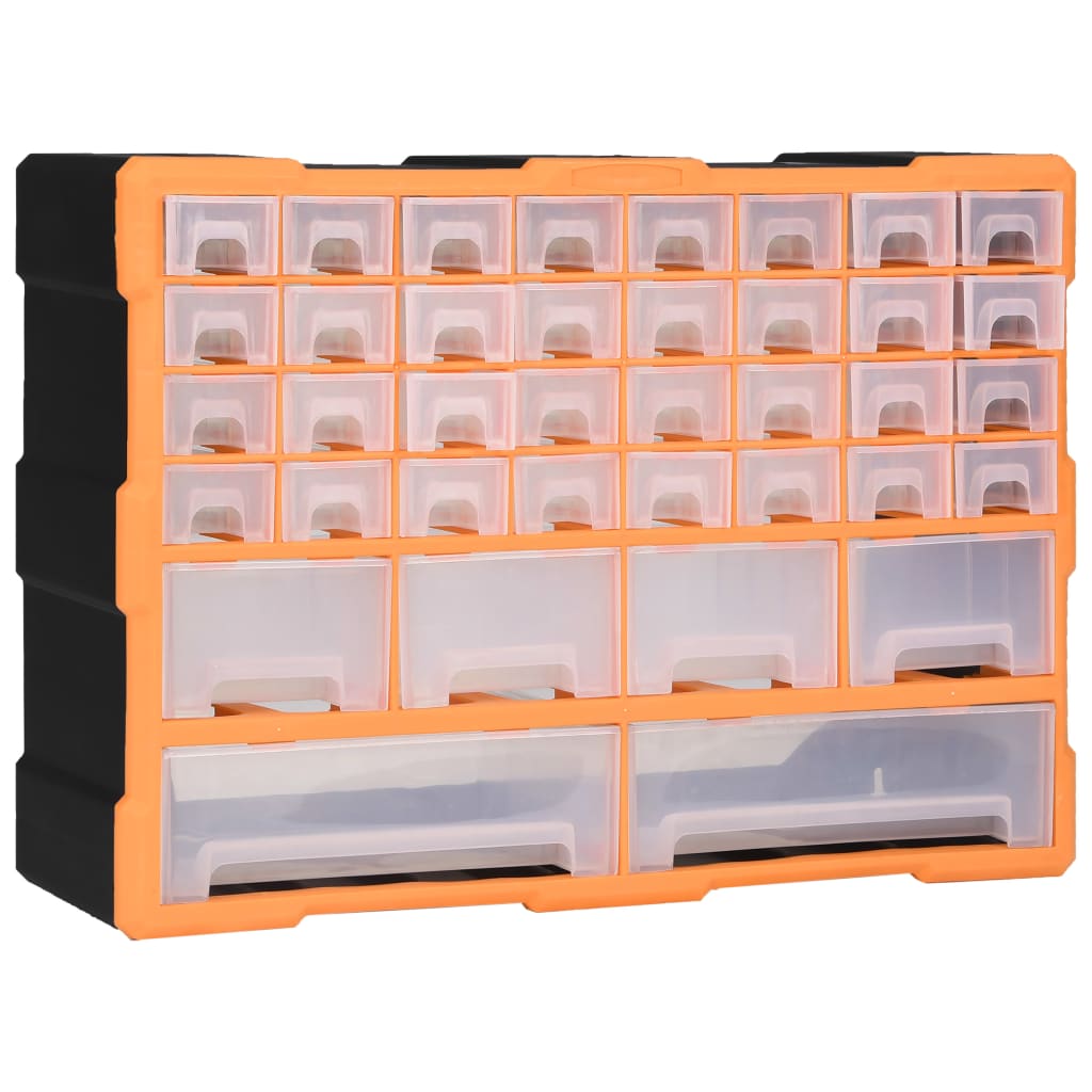 Multi-Drawer Organiser With 52X16X37.5 Cm