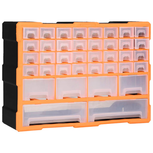 Multi-Drawer Organiser With 52X16X37.5 Cm