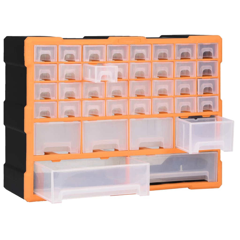 Multi-Drawer Organiser With 52X16X37.5 Cm