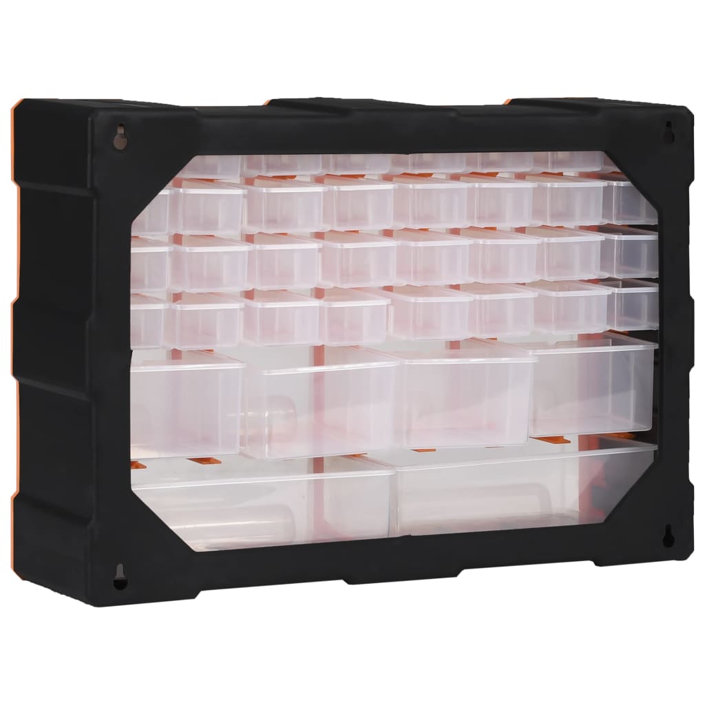 Multi-Drawer Organiser With 52X16X37.5 Cm