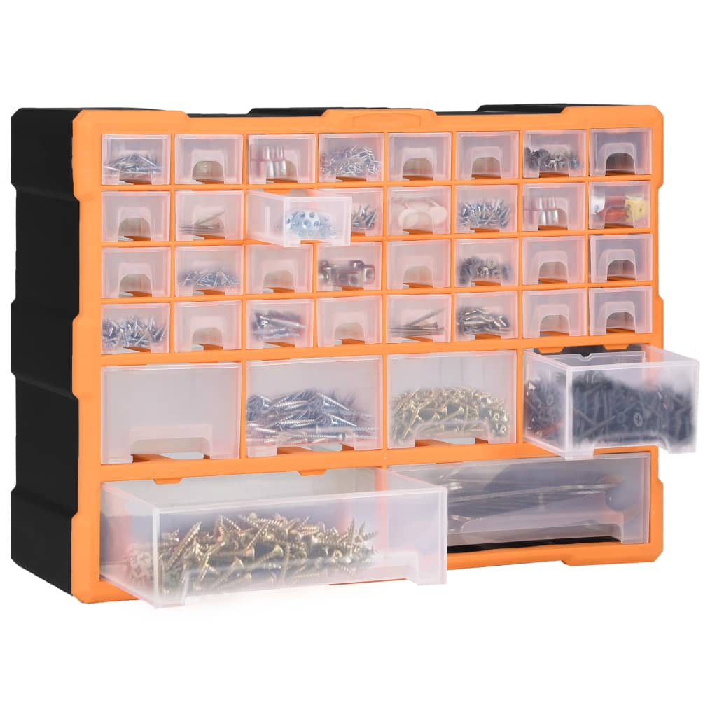 Multi-Drawer Organiser With 52X16X37.5 Cm