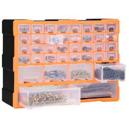 Multi-Drawer Organiser With 52X16X37.5 Cm