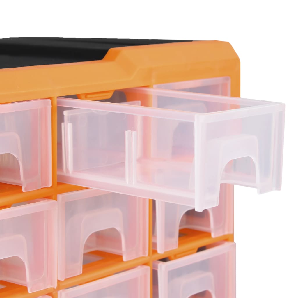 Multi-Drawer Organiser With 52X16X37.5 Cm