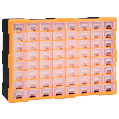 Multi-Drawer Organiser With 52X16X37.5 Cm