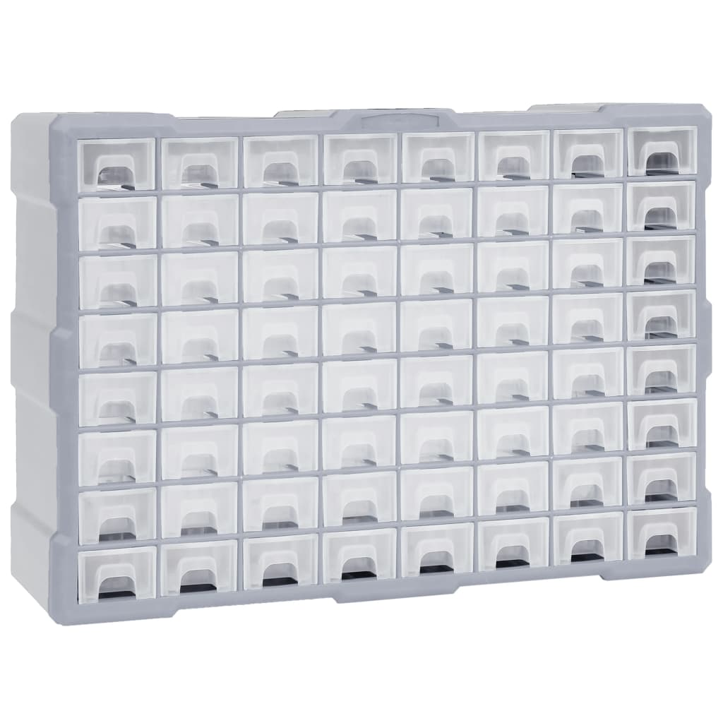 Multi-Drawer Organiser With 52X16X37.5 Cm
