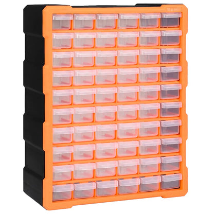 Multi-Drawer Organiser With 52X16X37.5 Cm