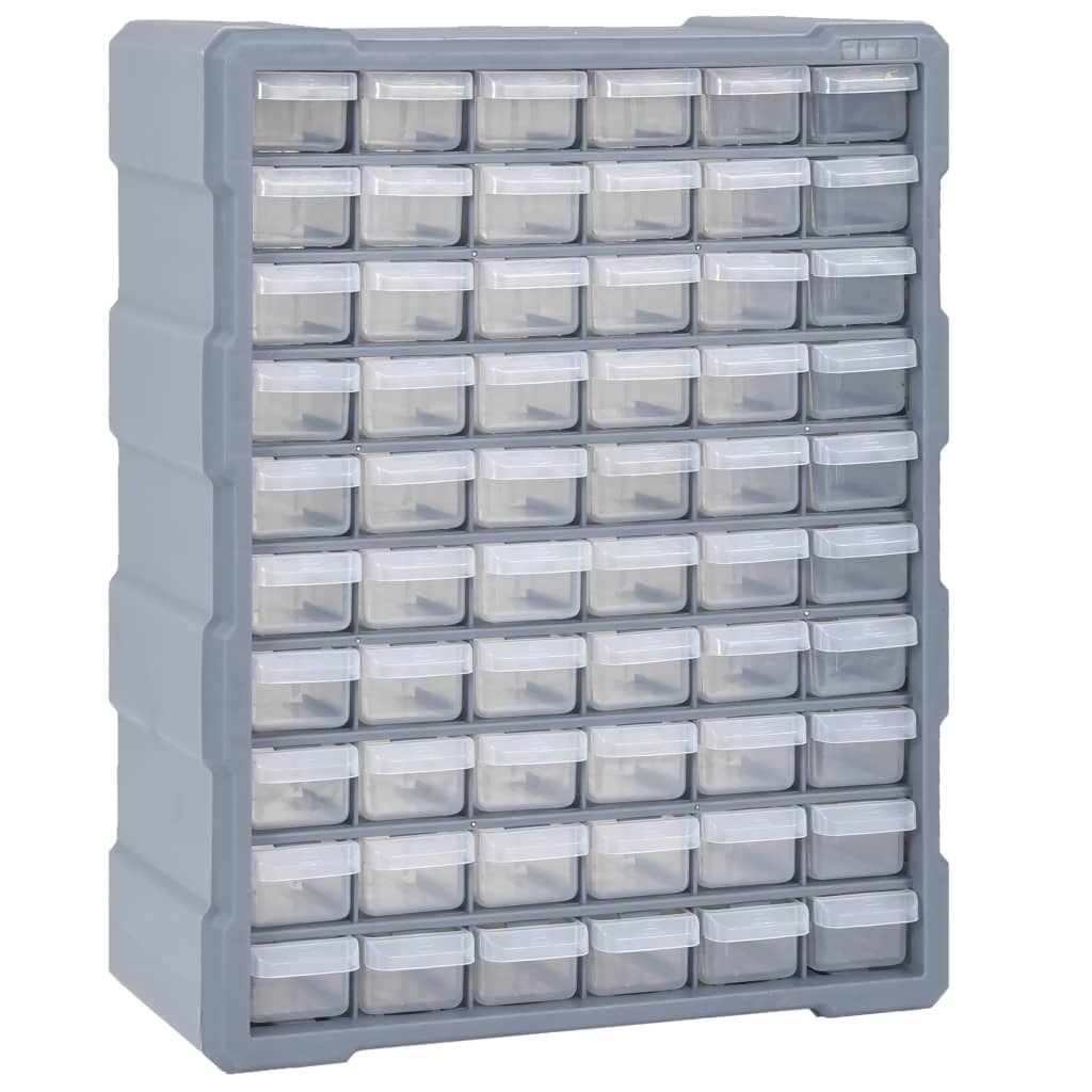 Multi-Drawer Organiser With 52X16X37.5 Cm