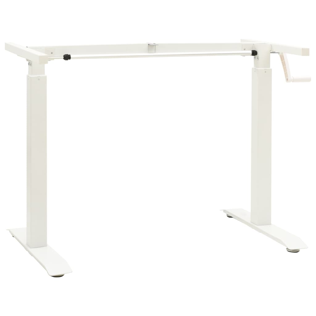 Manual Height Adjustable Standing Desk Frame Hand Crank