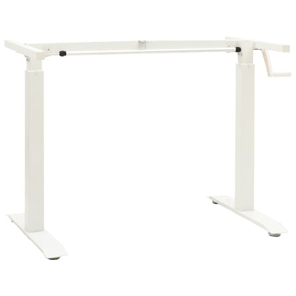 Manual Height Adjustable Standing Desk Frame Hand Crank