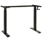 Manual Height Adjustable Standing Desk Frame Hand Crank