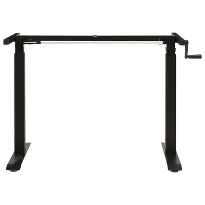 Manual Height Adjustable Standing Desk Frame Hand Crank