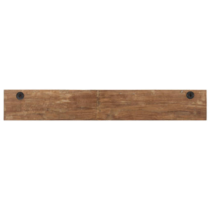 Hall Hanger With 5 Hooks 100X2.5X15 Cm Solid Reclaimed Wood