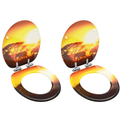 Wc Toilet Seat Mdf Lid