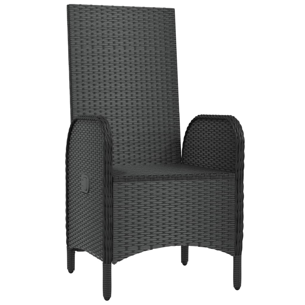Outdoor Chairs 2 Pcs Poly Rattan