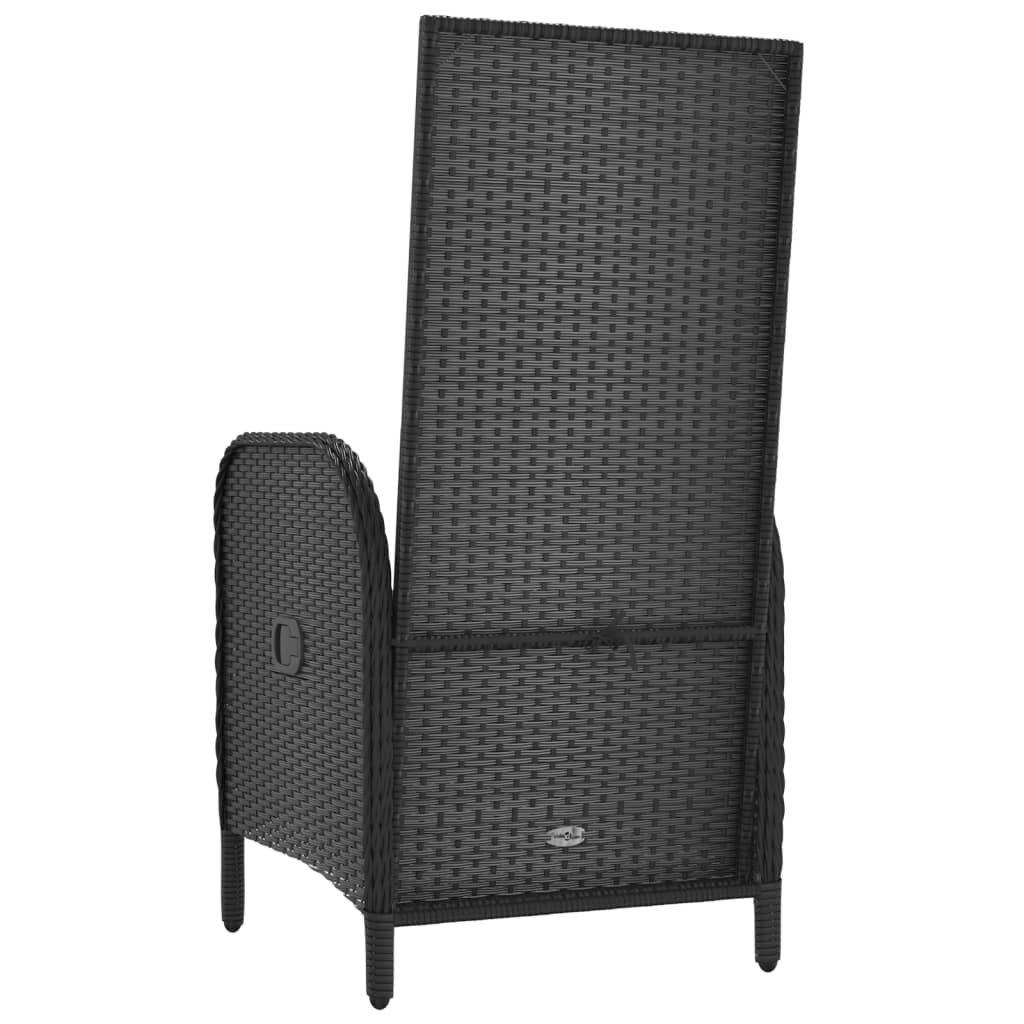 Outdoor Chairs 2 Pcs Poly Rattan