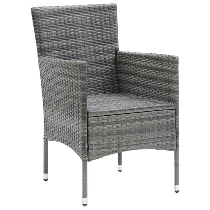 Garden Dining Chairs 4 Pcs Poly Rattan