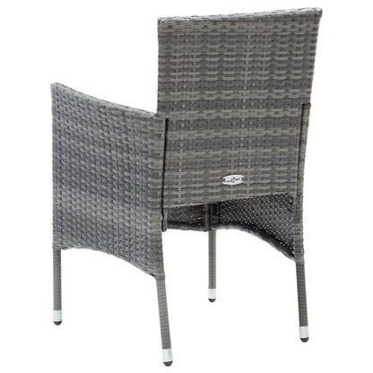 Garden Dining Chairs 4 Pcs Poly Rattan
