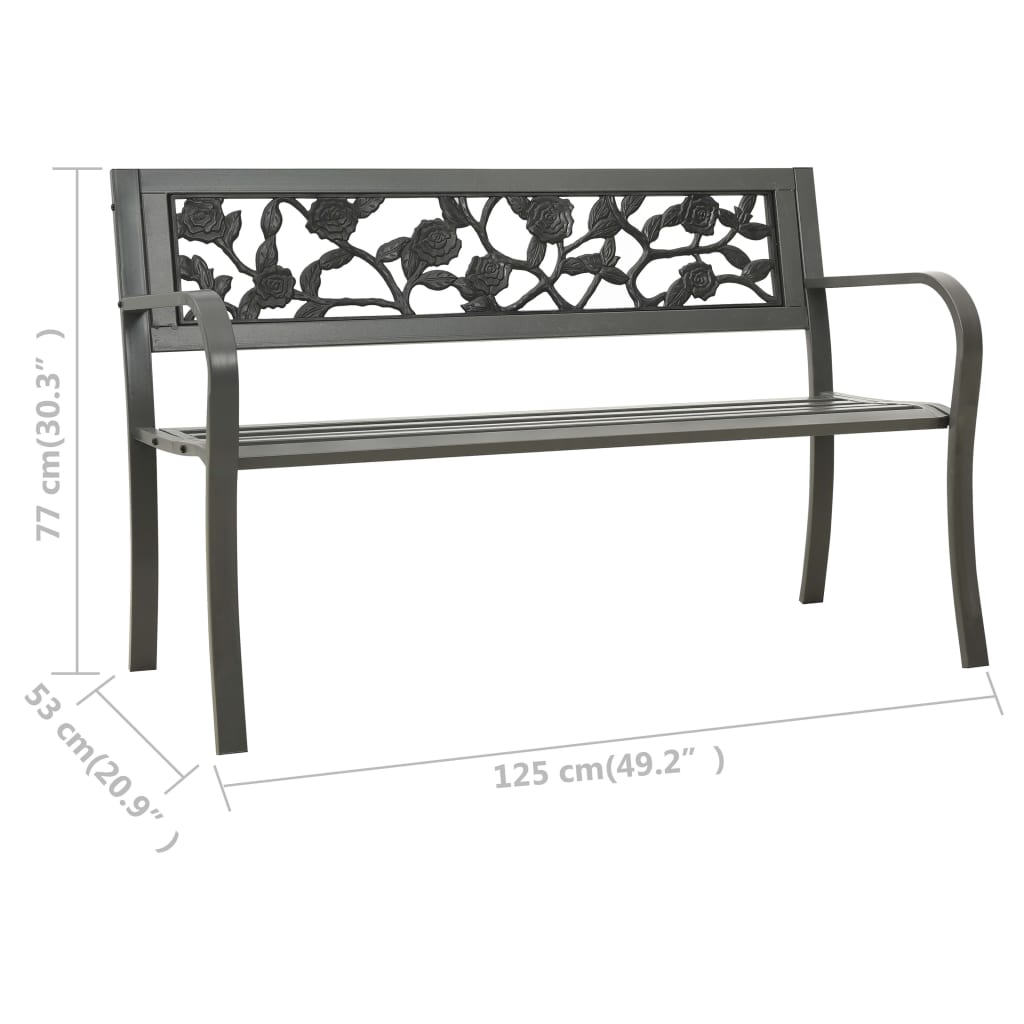 Garden Bench Steel